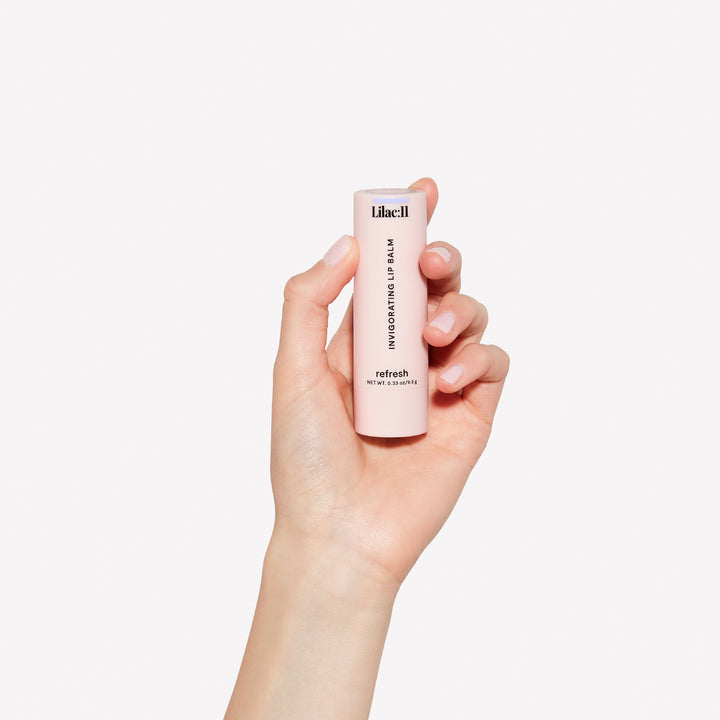 Refresh invigorating lip balm with shea butter and peppermint